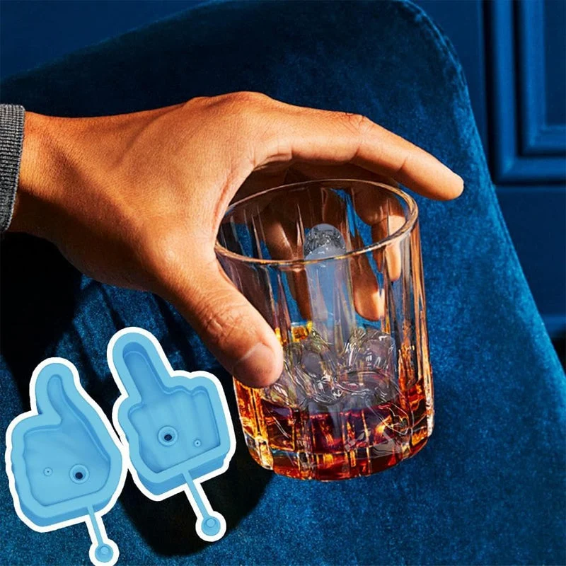Funny Ice Cube Mold Black finebay.nl