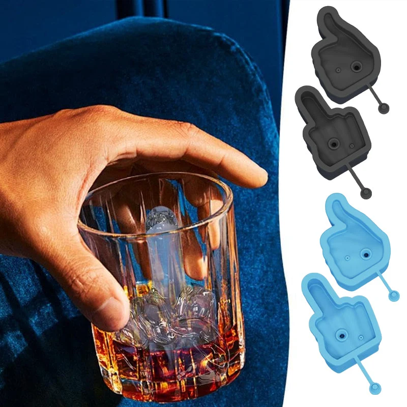 Funny Ice Cube Mold Black finebay.nl