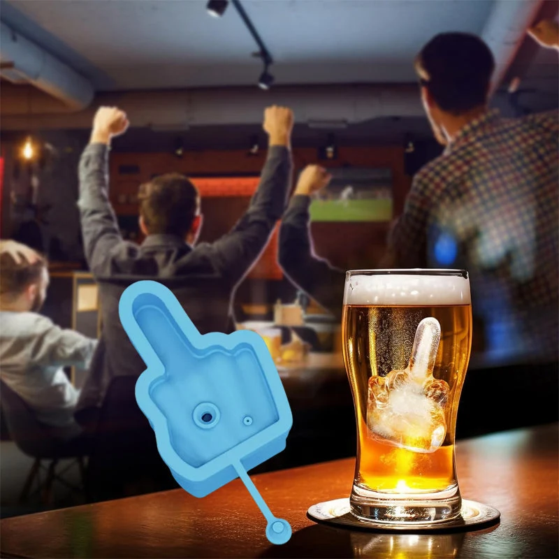 Funny Ice Cube Mold Black finebay.nl