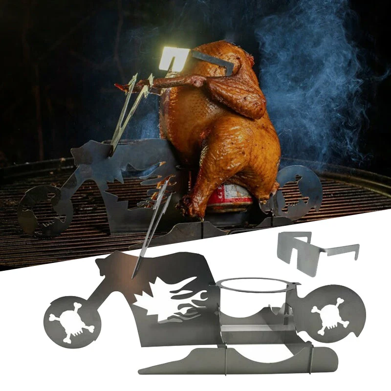 Kiphouder voor BBQ finebay.nl