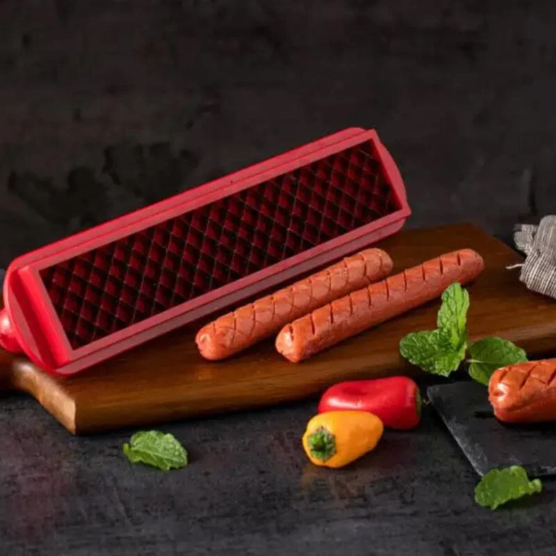 Perfecte Criss-Cross Slots Hotdogs Slicer finebay.nl