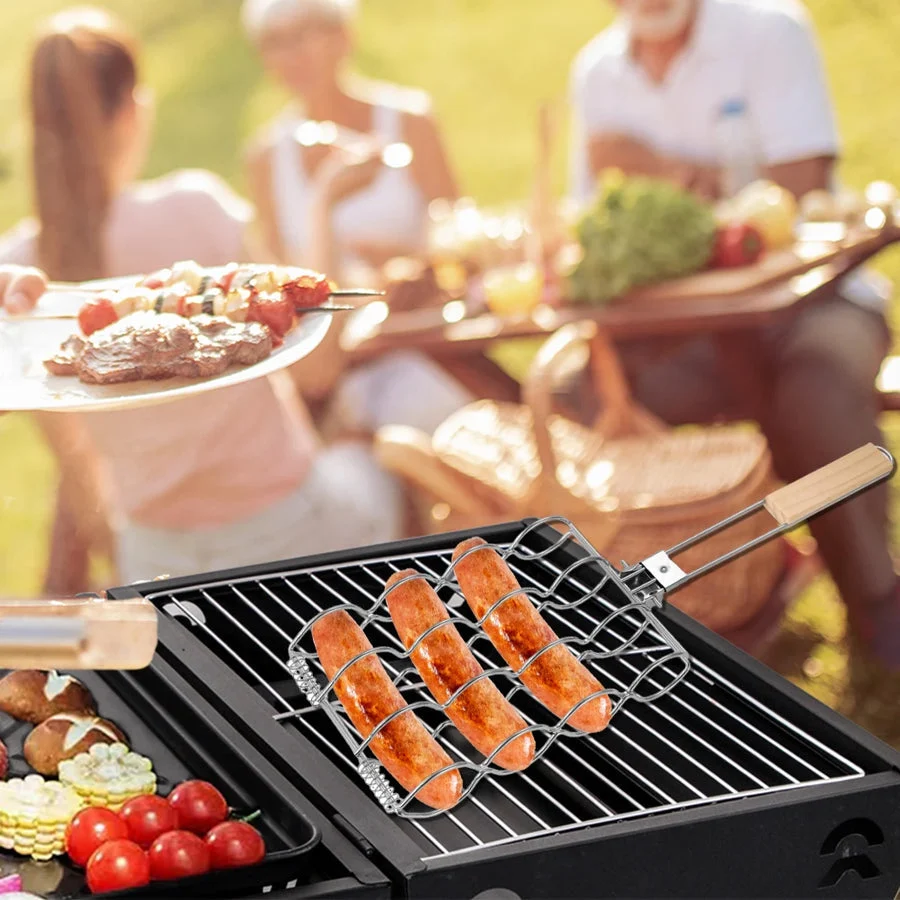 Roestvrijstalen maïsgrillmand finebay.nl