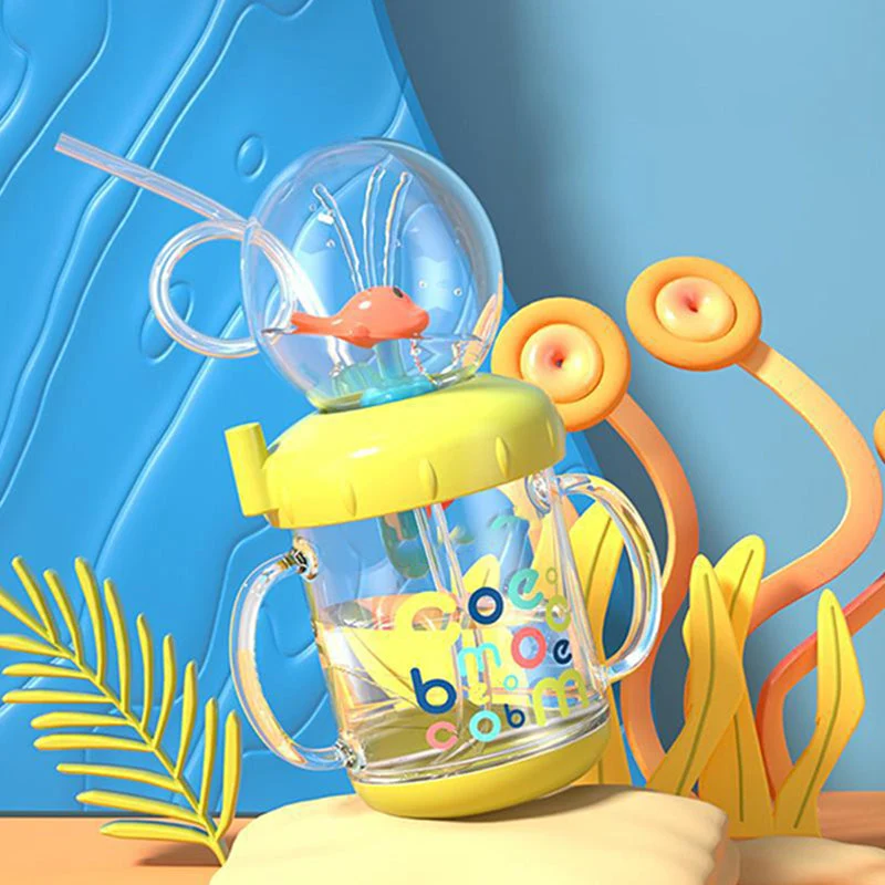 Sank Baby Drinkbeker Met Walvisspuit Yellow finebay.nl