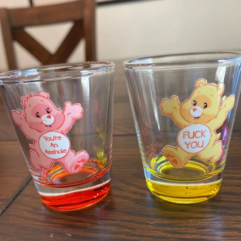 Swear Bears borrelglaasjes, 6 stuks finebay.nl