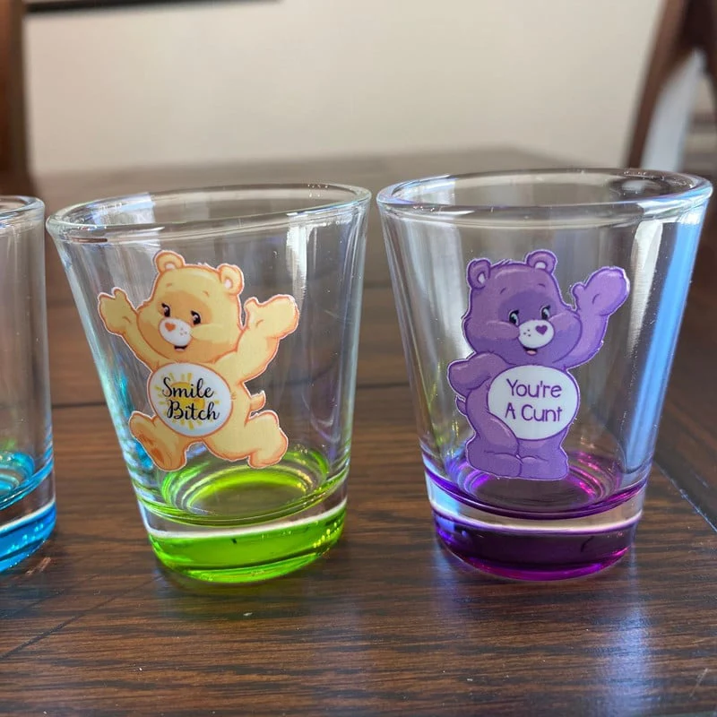 Swear Bears borrelglaasjes, 6 stuks finebay.nl