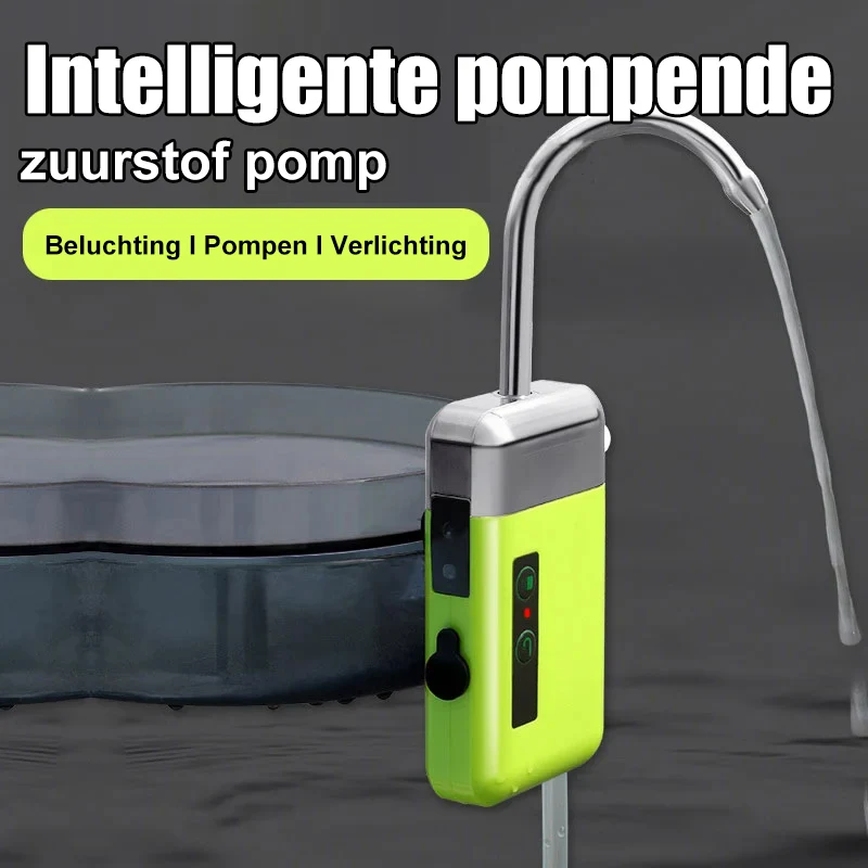 Vissen Intelligente zuurstofpomp - betere viservaring finebay.nl