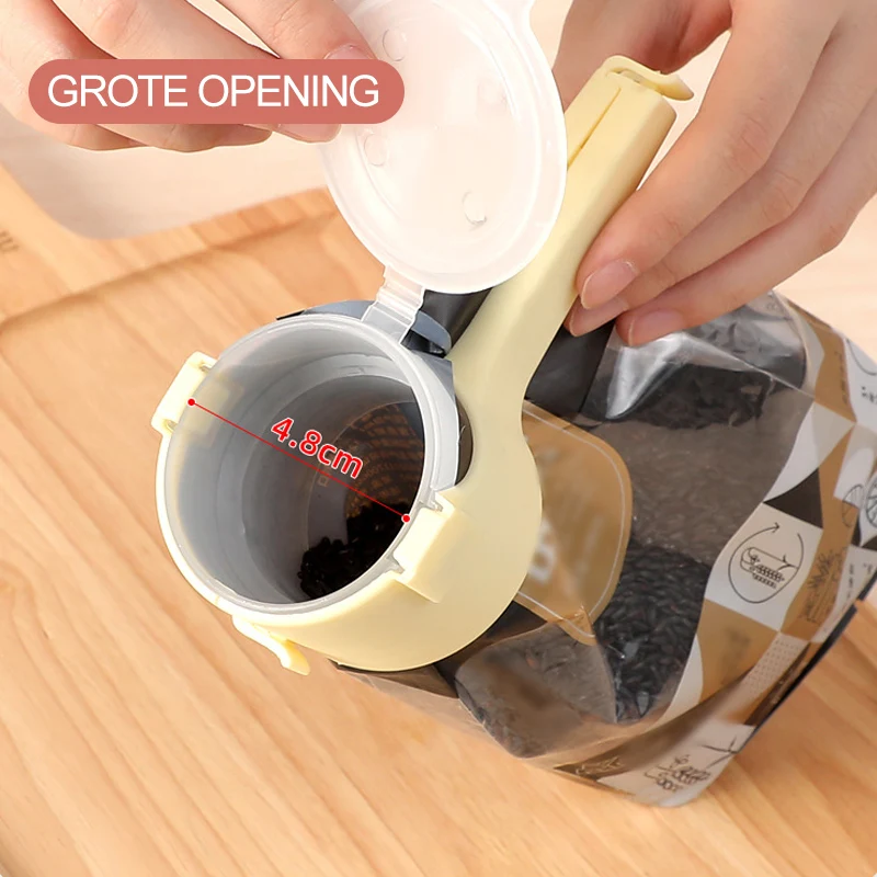 Voedsel zegel met zakclip finebay
