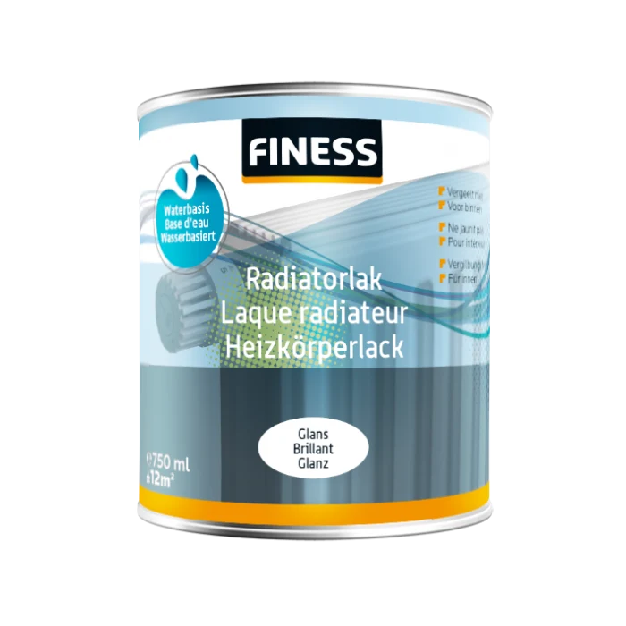 Radiatorlak 250ml Finess