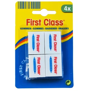 Gom klein 4 st FIRST CLASS