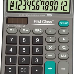 rekenmachine 12 digits FIRST CLASS