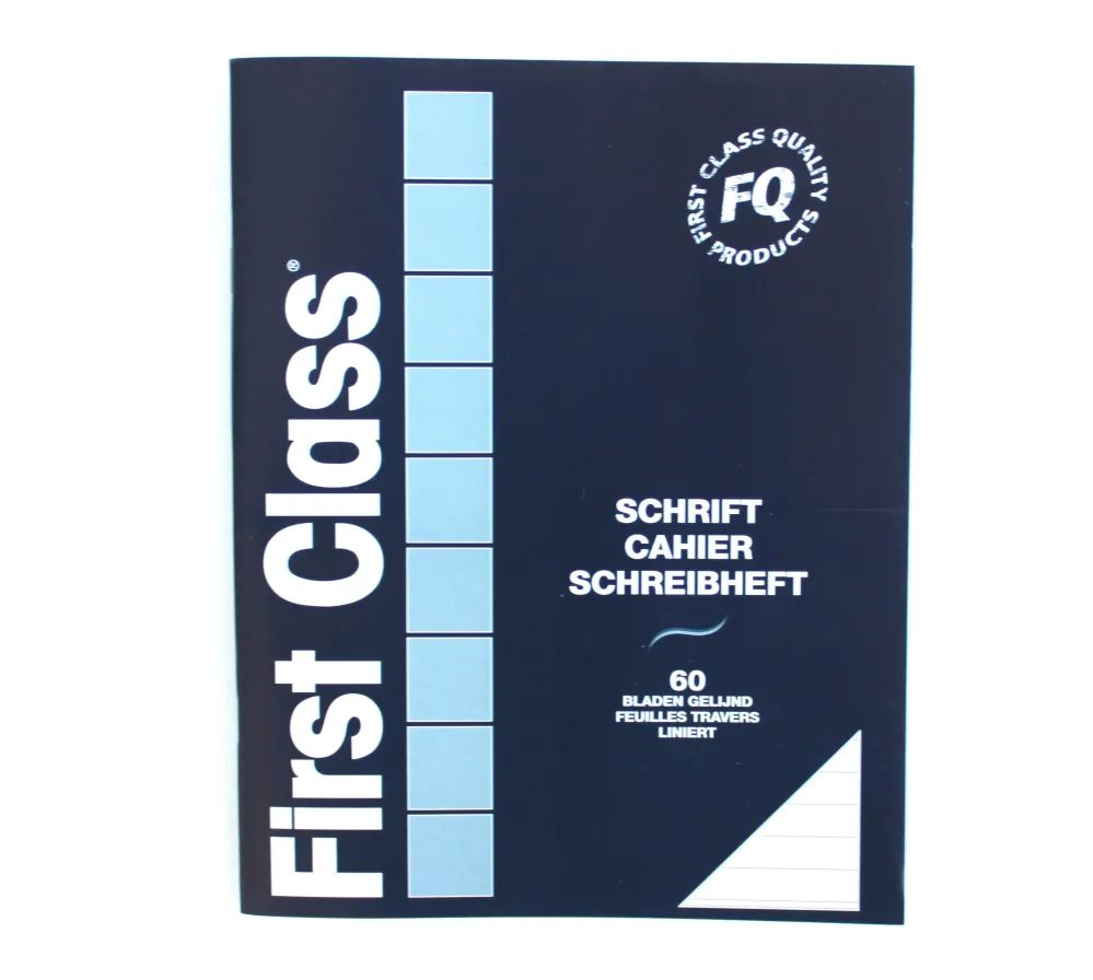 Schrift 60 blad gelijnd a5 FIRST CLASS