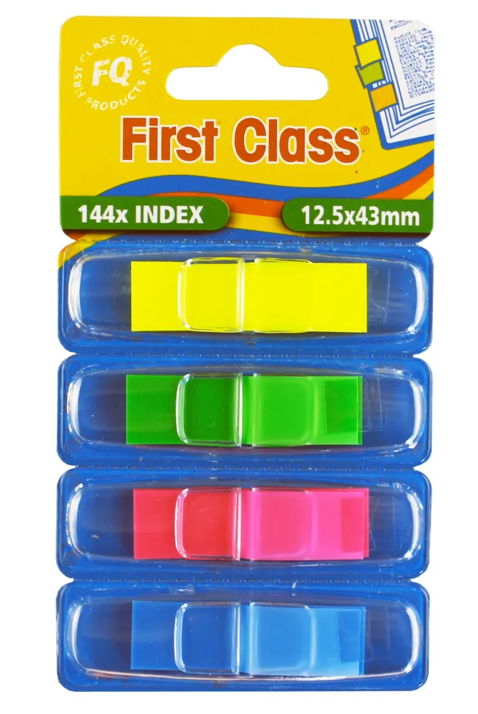 Set 4x 36 indexen houder fc FIRST CLASS