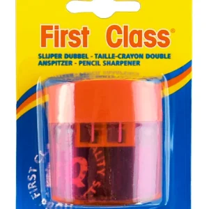 Slijper plastiek dubbel FIRST CLASS