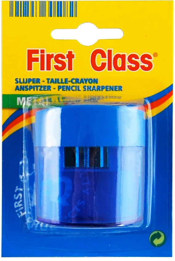 Slijper potje dubbel metal FIRST CLASS