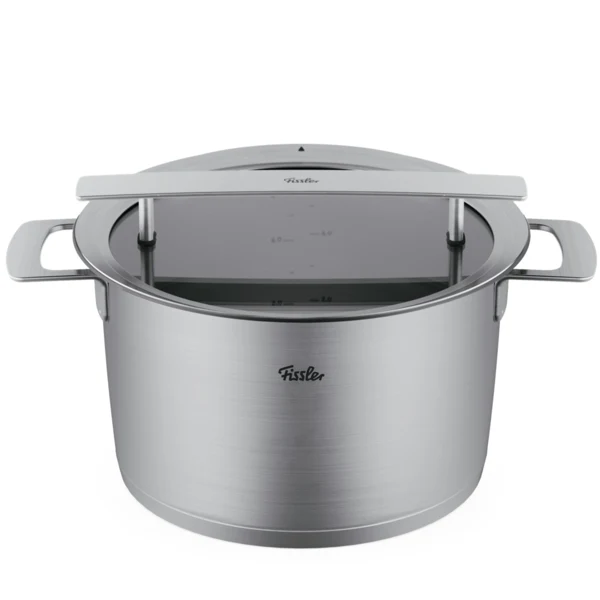 Fissler Phi Collection Xl Soeppan met Downdraft Glasdeksel 24cm
