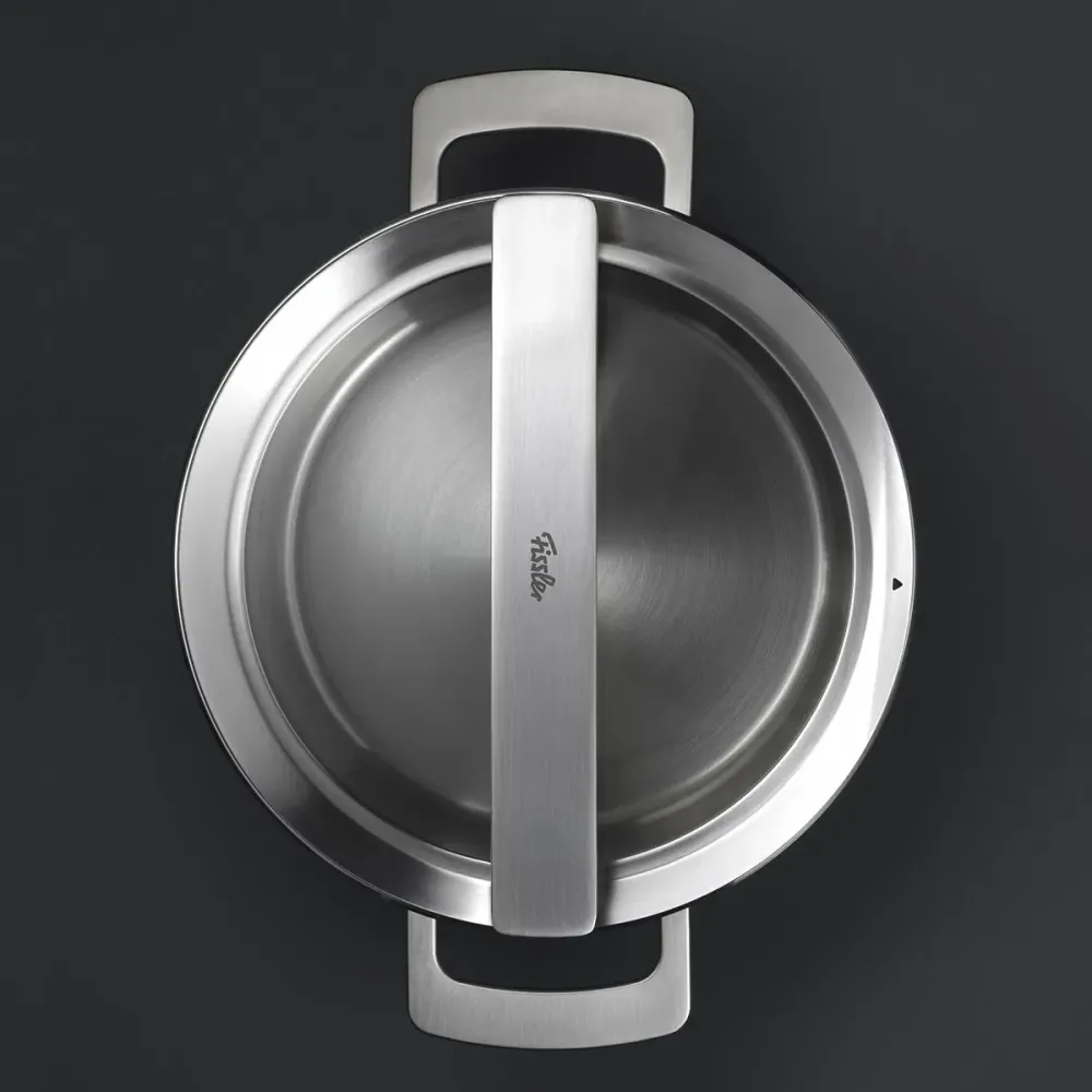Fissler Phi Collection Xl Soeppan met Downdraft Glasdeksel 24cm