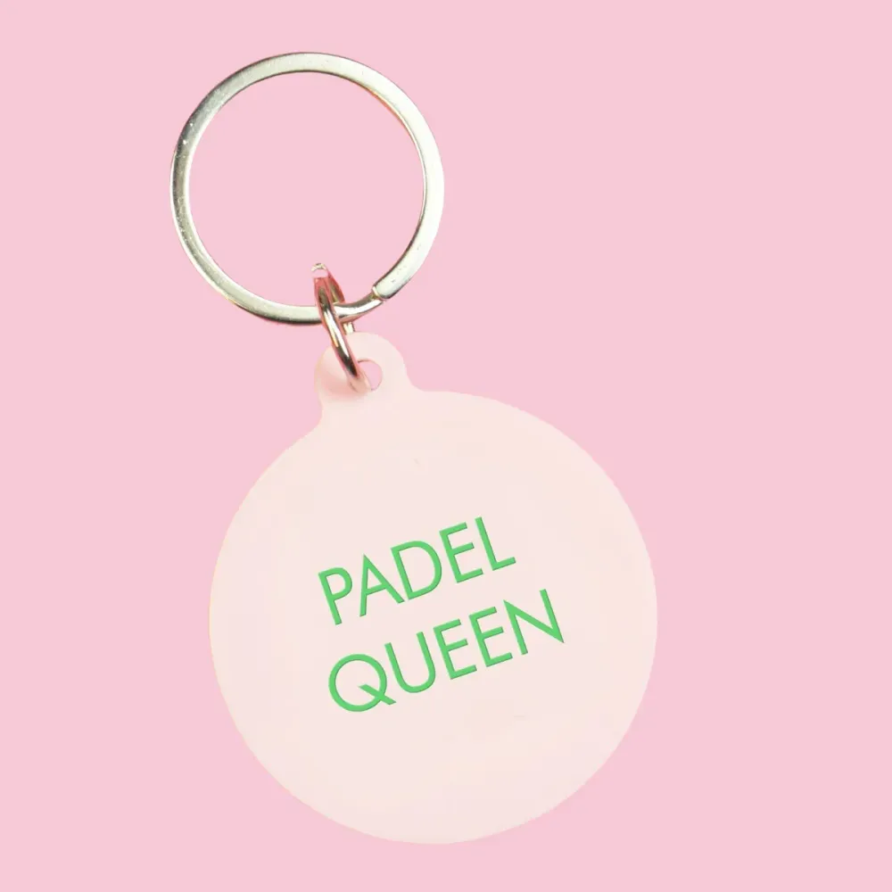Sleutelhanger Padel queen Flamingo Candles