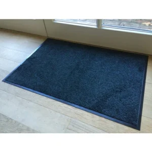 Anti-vuil tapijt 90x150cm zwart Flipper