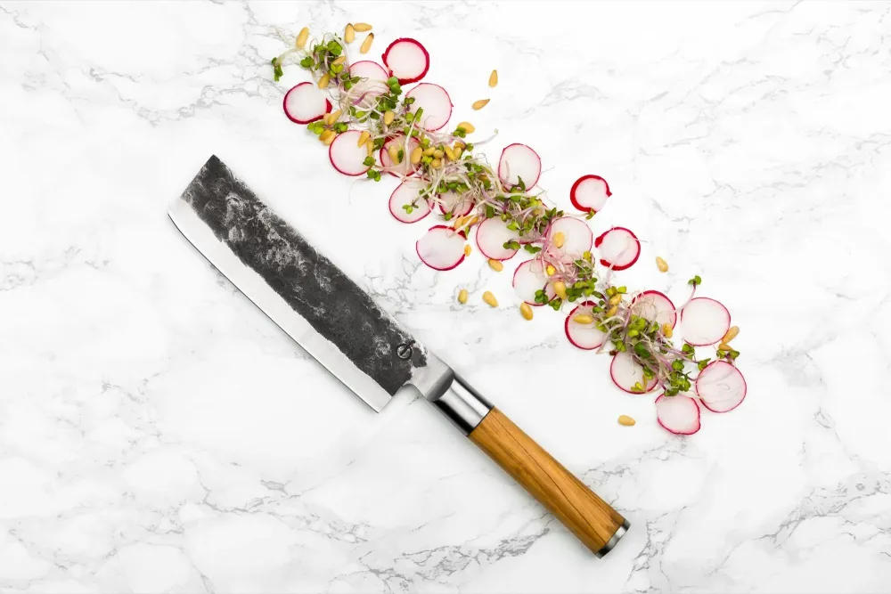 Forged olive hakmes 20cm