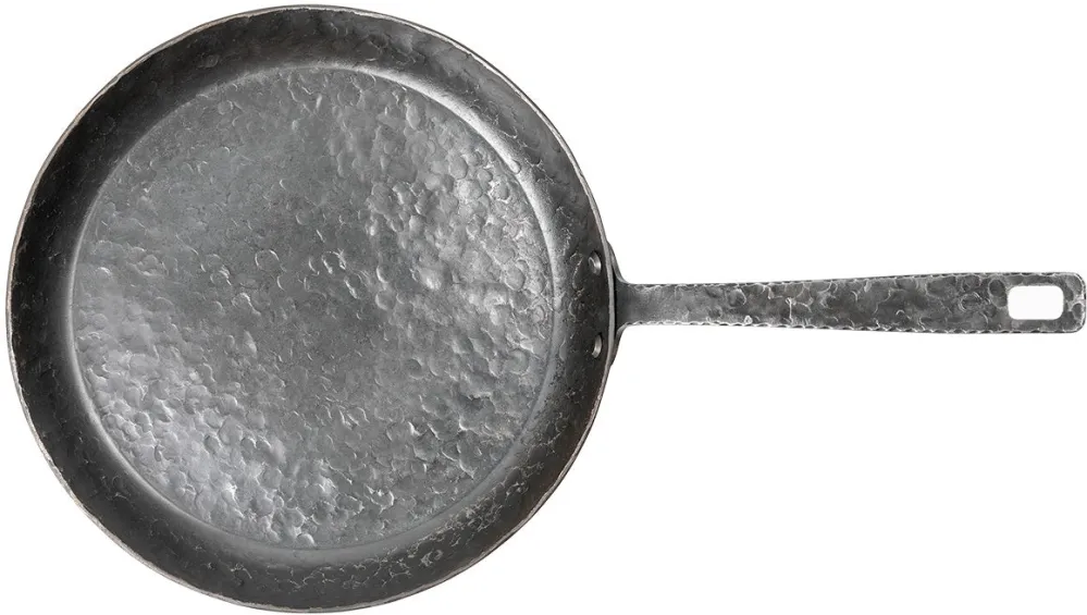 Forged Koekenpan Carbonstaal ø 28 cm - geschikt voor alle warmtebronnen - zonder anti-aanbaklaag