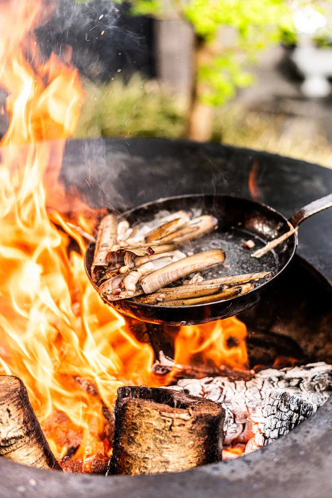 Forged Koekenpan Carbonstaal ø 28 cm - geschikt voor alle warmtebronnen - zonder anti-aanbaklaag