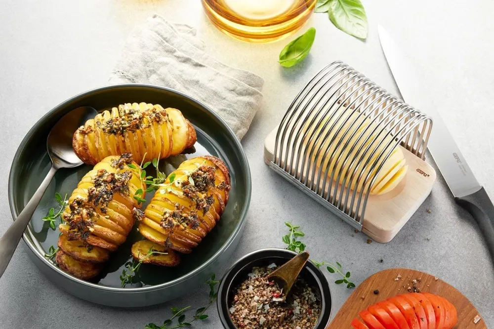 Gefu Hasselback aardappelsnijder