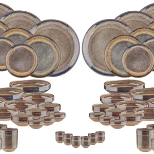 GENESIS Compleet Plus Servies - 60 stuks - Basalt