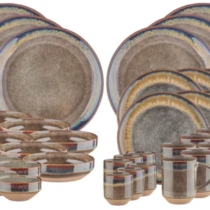GENESIS Compleet servies - 36 stuks - Basalt