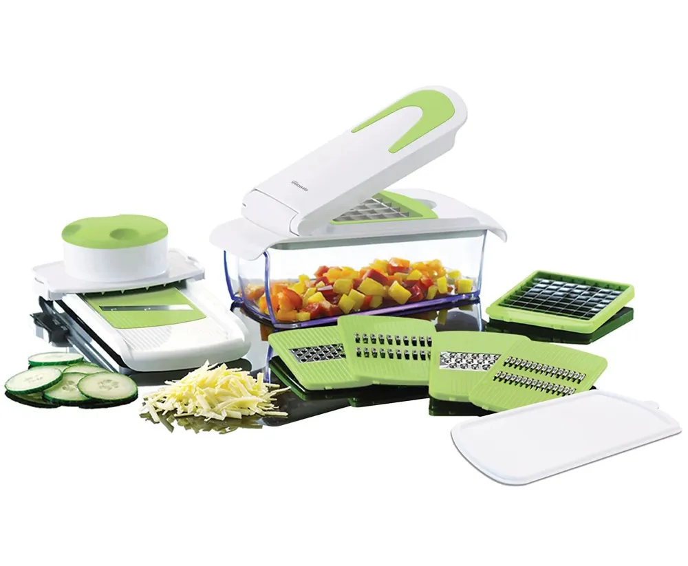 Ghidini Multifunctionele Mandoline / Groentesnijder - met opvangbak