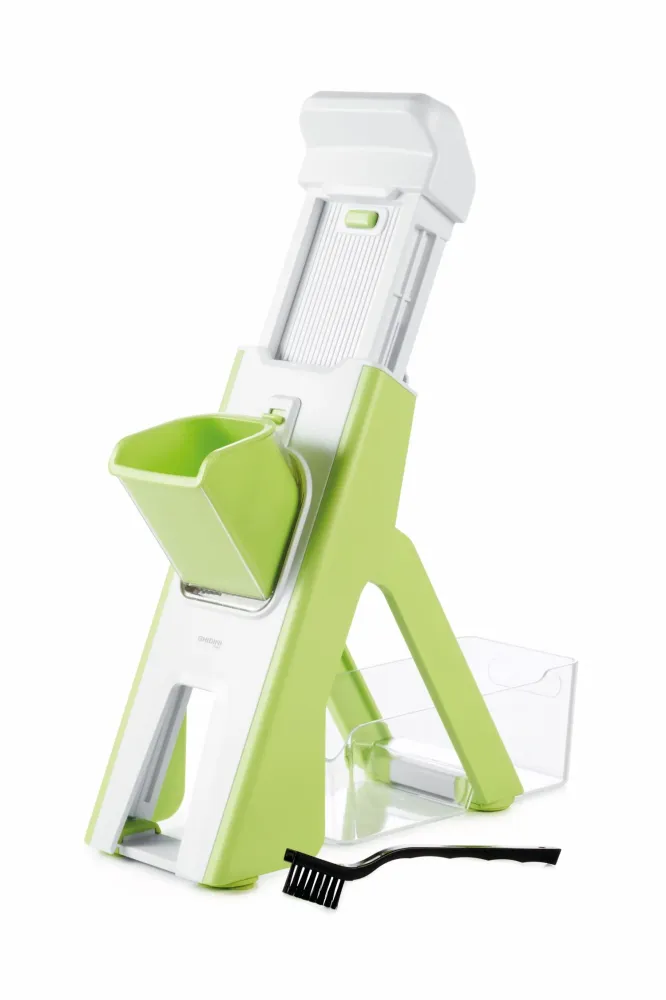 Ghidini Multifunctionele Mandoline / Groentesnijder - Verticaal - met opvangbak
