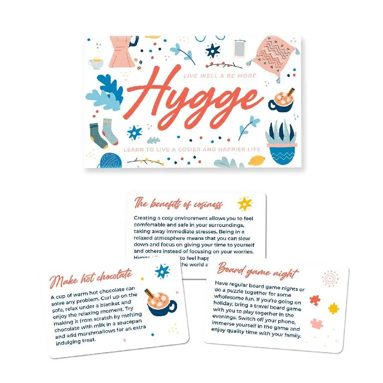 Hygge Lifestyle kaartenset Gift Republic