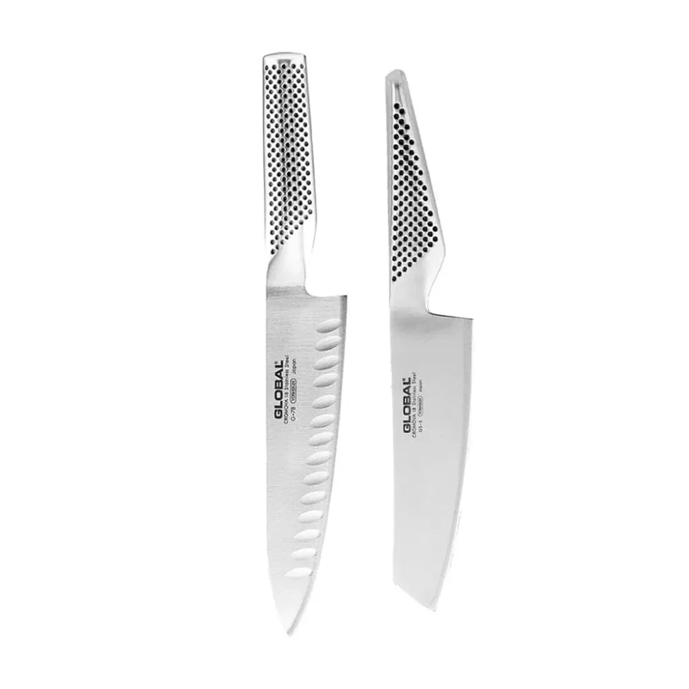 Global - G-7805 Koksmes + Groentemes