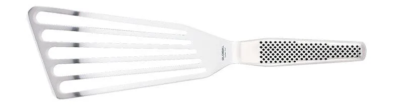 Global Gs27 Spatel gebogen breed m/gaten