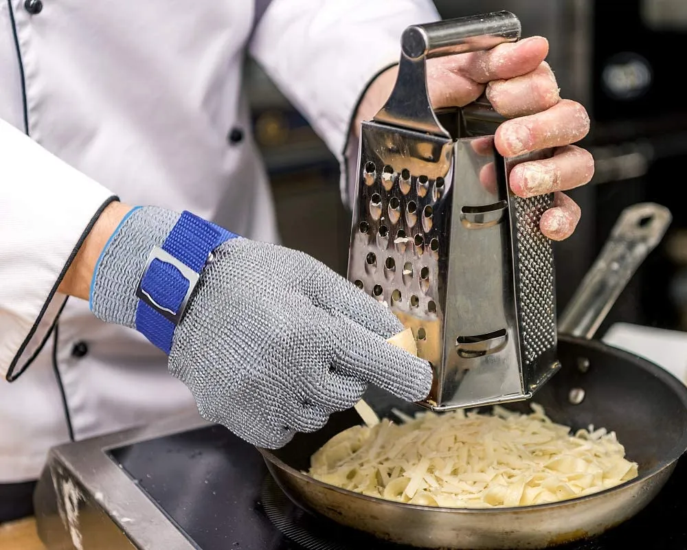 Roestvrijstalen Mesh Handschoen voor Veiligheid | Snijbestendig Glowblend