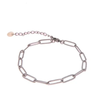 Armband Chain Link zilver Go Dutch Label