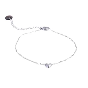Armbandje Full heart zilver Go Dutch Label