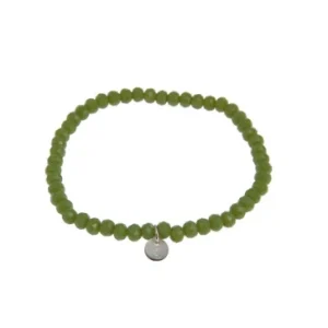 Armbandje parels Moss Green Go Dutch Label