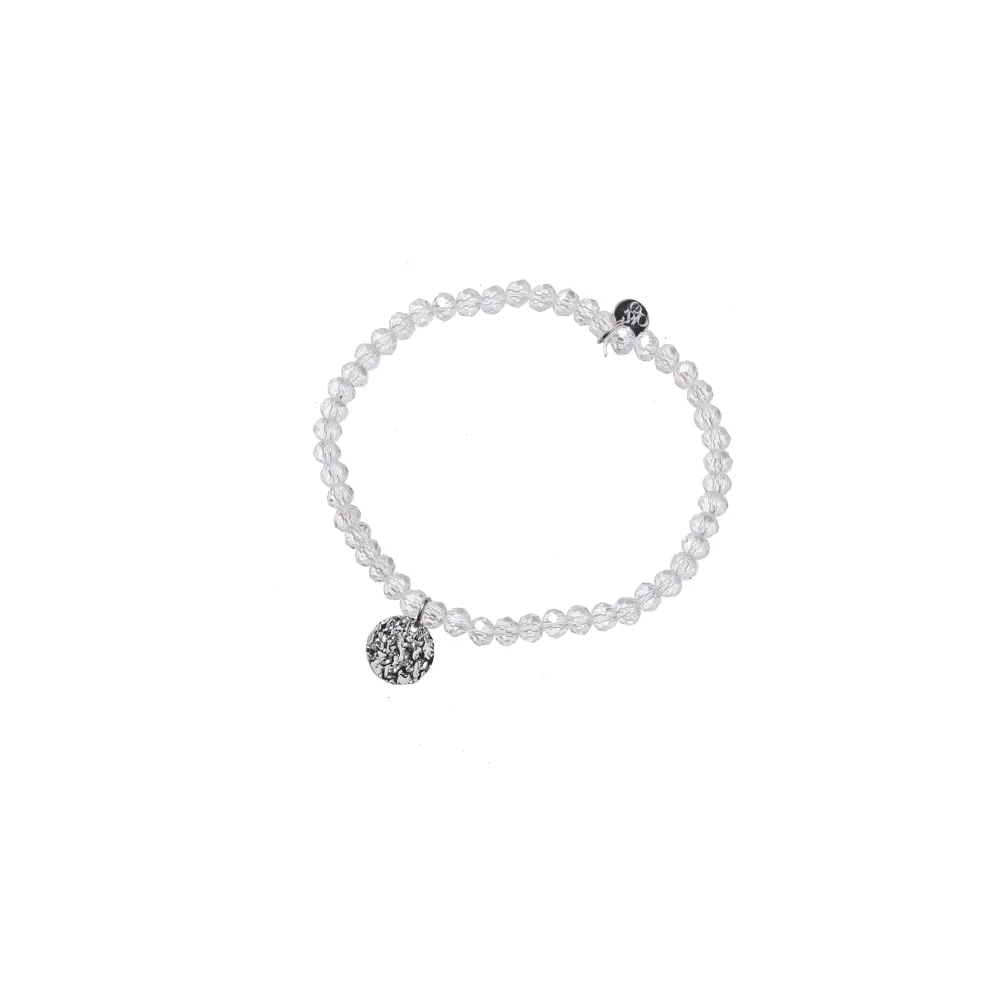 Armbandje pareltjes wit Go Dutch Label