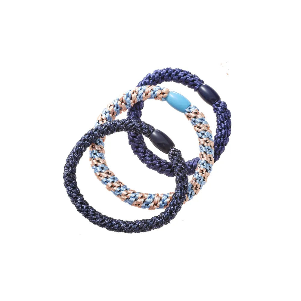 Hair Tie 3-pack - Blue Go Dutch Label
