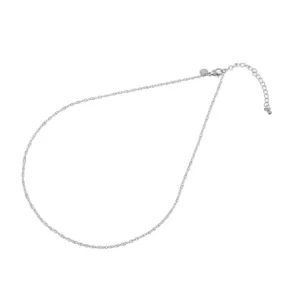 Ketting Basic Twisted zilver Go Dutch Label