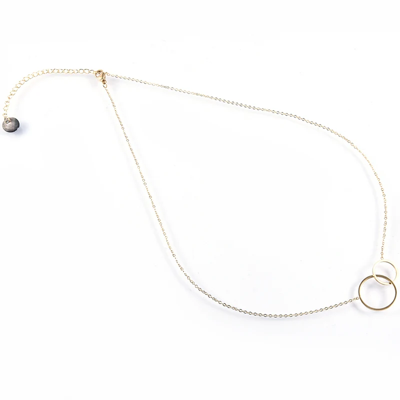 Ketting Double O goud Go Dutch Label