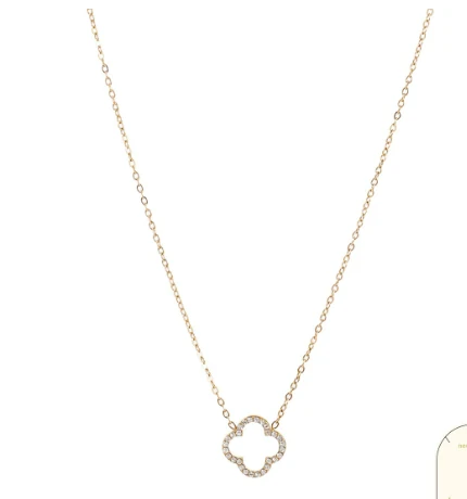 Ketting Sparkly Clover Go Dutch Label
