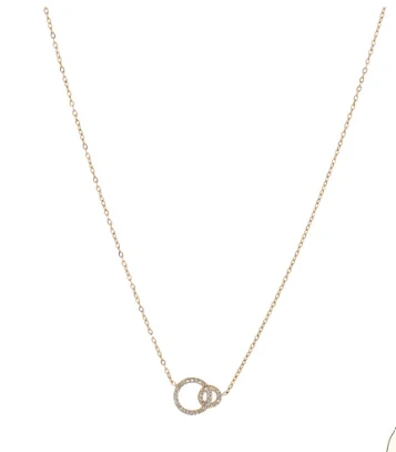 Ketting Sparkly Rounds Go Dutch Label