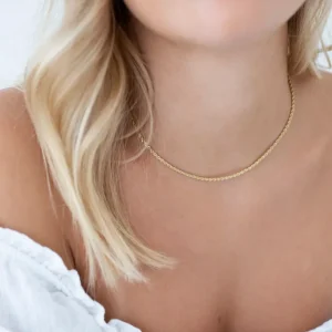 Ketting Twisted Goud Go Dutch Label