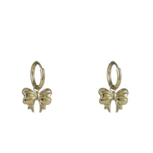 Oorbellen Bow Hoop Go Dutch Label