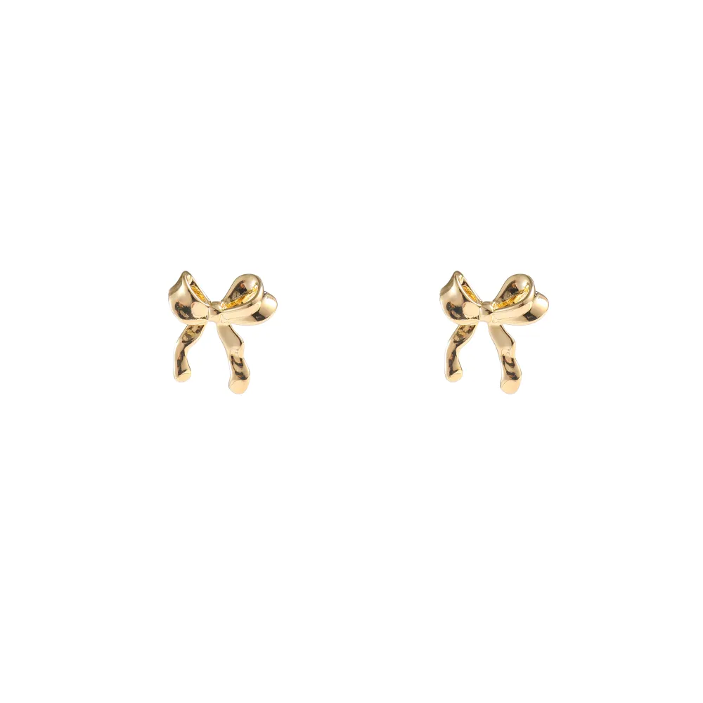 Oorbellen Bow Stud Go Dutch Label