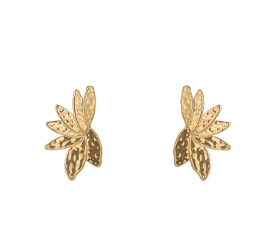 Oorbellen Half Palm Tree Go Dutch Label