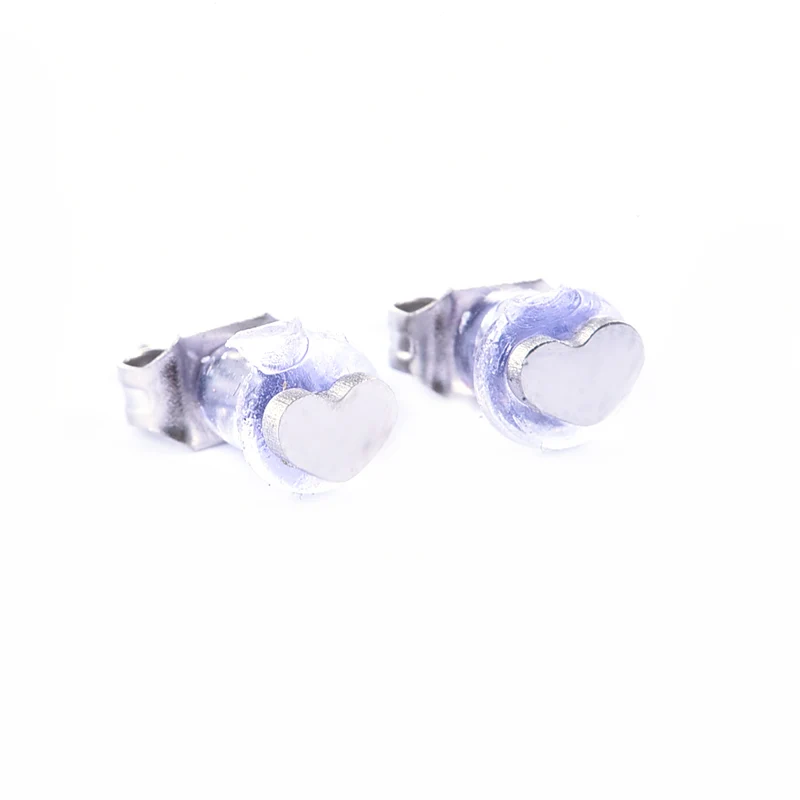 Oorbellen Little Heart zilver Go Dutch Label