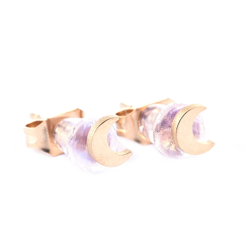 Oorbellen Little Moon goud Go Dutch Label