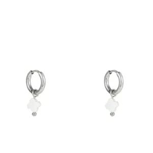 Oorbellen Mother Pearl zilver Go Dutch Label